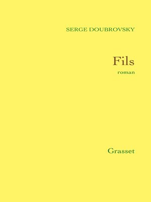 cover image of Fils